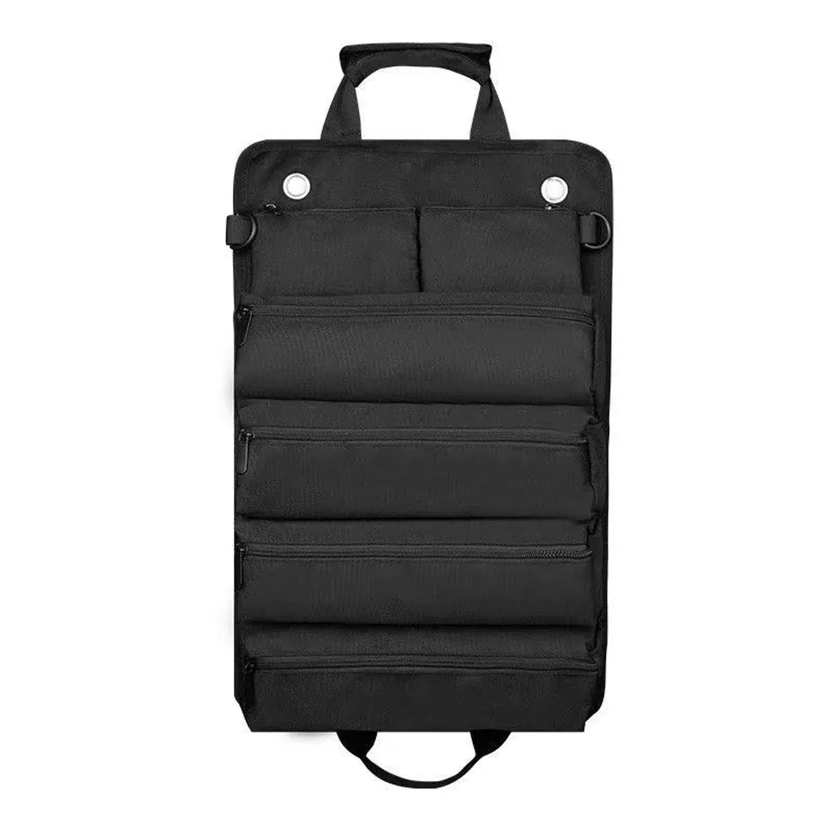 Portable Car Hardware Tool Kit Durable Oxford Bag for Vehicle Emergency Repair - Black