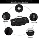Portable Car Hardware Tool Kit Durable Oxford Bag for Vehicle Emergency Repair - Black