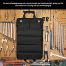 Portable Car Hardware Tool Kit Durable Oxford Bag for Vehicle Emergency Repair - Khaki
