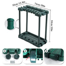 Tool Storage Rack Garden Shed Garage Organizer Handle Holder Wall Mount for Farm