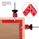 Right Angle Ruler Woodworking Clamp L Type Scribe Positioning Holder Tool