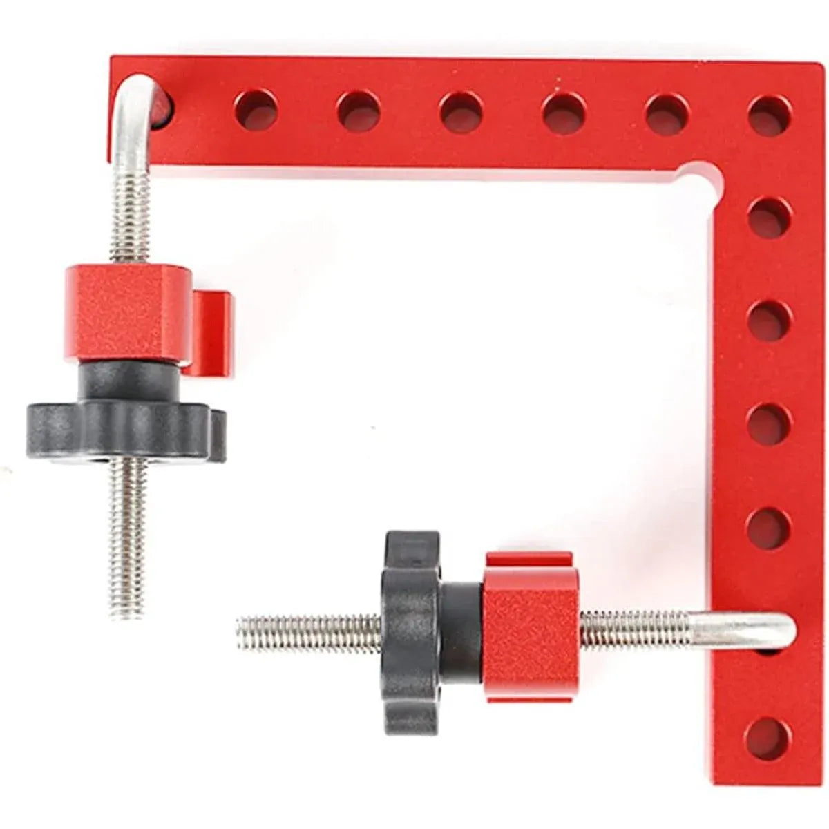 Right Angle Ruler Woodworking Clamp L Type Scribe Positioning Holder Tool