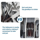 Drawer Dividers Kitchen Knife Organizer Storage Rack Holder Tray Utensil Insert
