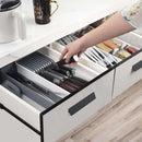 Drawer Dividers Kitchen Knife Organizer Storage Rack Holder Tray Utensil Insert