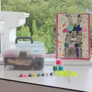 Translucent Three Layer Toolbox Multifunctional Folding Storage Box Organizer