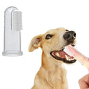 10PCS Pet Finger Toothbrush Soft Silicone Dog and Cat Teeth Cleaning Tool