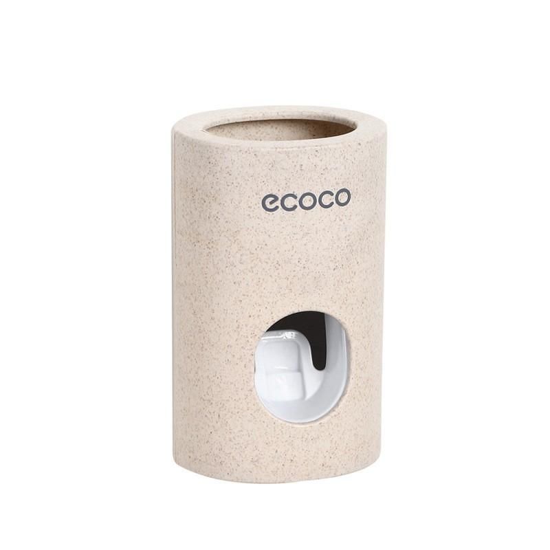 Wall Mounted Automatic Toothpaste Dispenser with Dual Push Slot Design