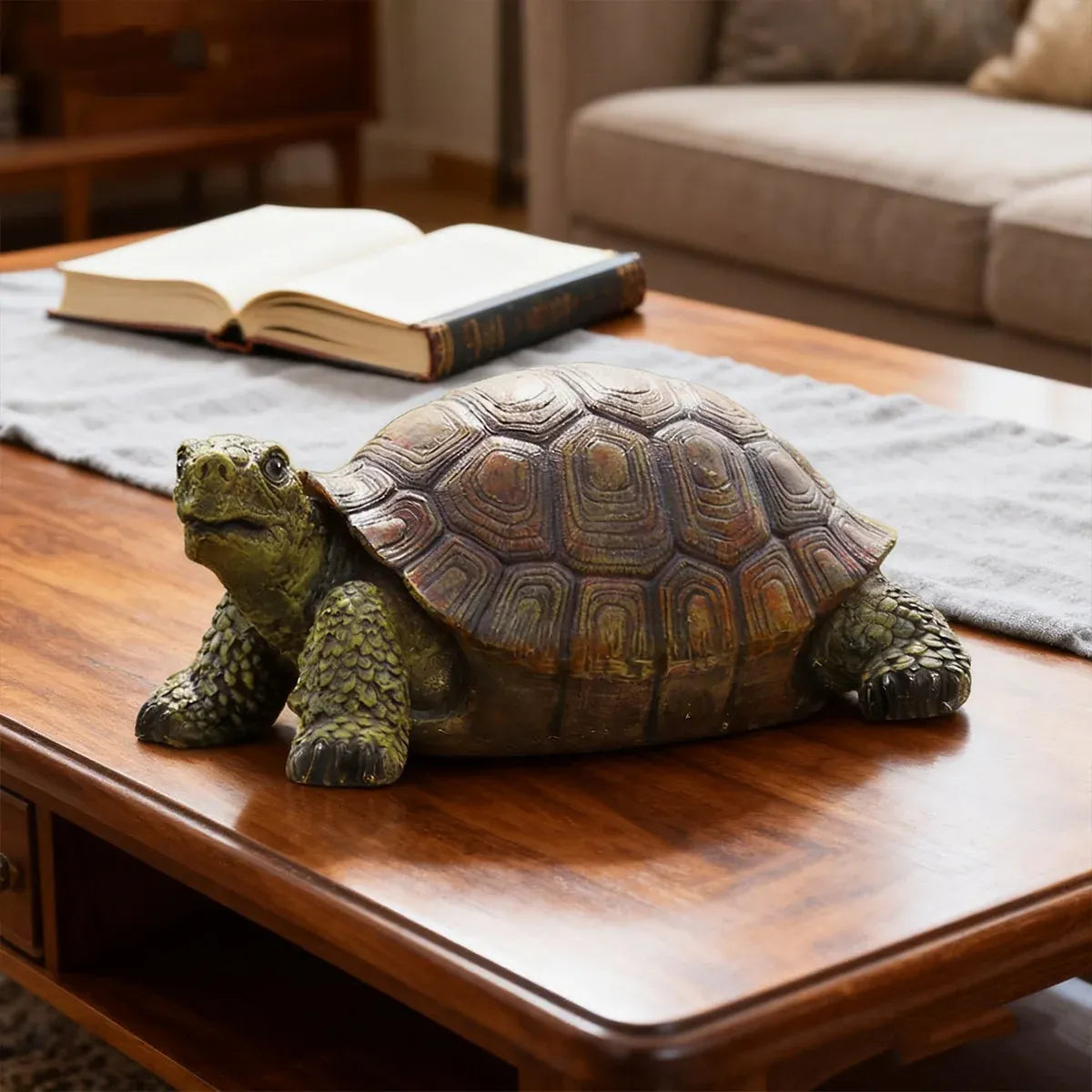 Simulation Turtle Ornaments Resin Craft for Home Office Tabletop Nautical Decor