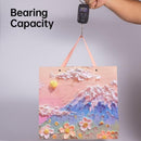 10pcs Oil Painting Gift Paper Bags for Birthday and Holiday Gift Packaging Tote - M