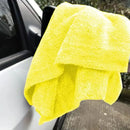 10PCS Microfiber Cleaning Cloths Car Detailing Towels Polishing Rags No Scratch - Grey