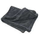 1-Piece 90 x 60 cm Twisted-Weave Car Drying Towel, Grey