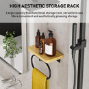 Towel Rack for Bathroom Shower Wall Mounted Rustproof Space Saving Durable
