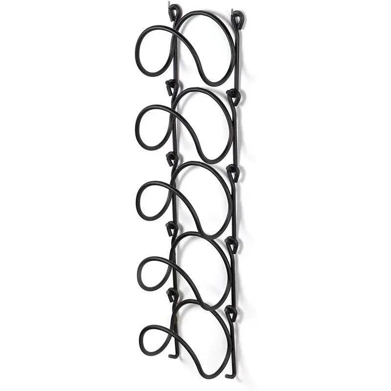 Multifunctional Wall Mounted Bathroom Storage Rack Multi Layer Towel and Wine