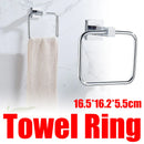 Bathroom Towel Rack and Towel Rod Hanger Wall Mounted for Bathroom Organizer