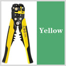 Automatic Wire Cutter Stripper Pliers Electrical Cable Crimper Terminal Tool Au - Yellow