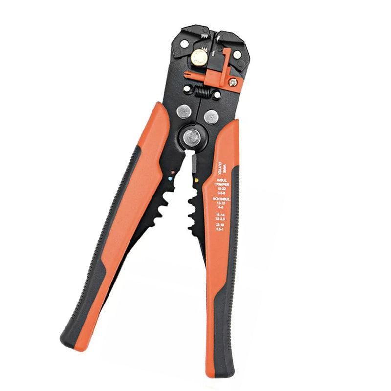 Automatic Wire Cutter Stripper Pliers Electrical Cable Crimper Terminal Tool Au - Orange