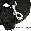 50Ft/15M Long Dog Lead Pet Puppy Leash Training Obedience Recall Walk Tracking - Black