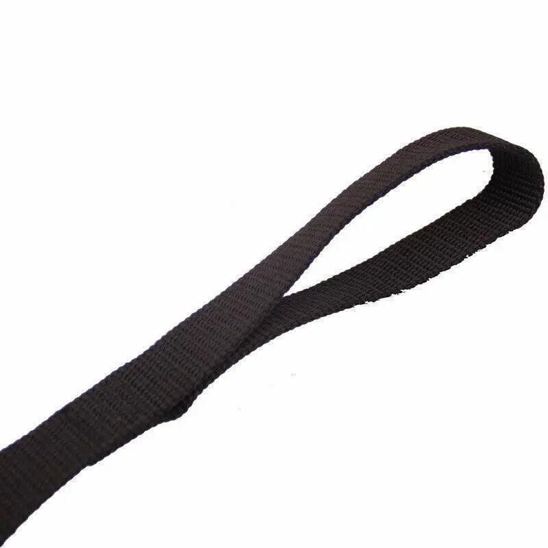 50Ft/15M Long Dog Lead Pet Puppy Leash Training Obedience Recall Walk Tracking - Black
