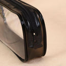 8PCS Waterproof Transparent Zipper Pencil Case Cosmetic Stationery Organizer Bag