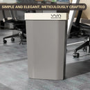 40L Large Capacity Garbage Bin Trash Can Kitchen Bathroom Bin Waste Bin Durable