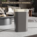 40L Large Capacity Garbage Bin Trash Can Kitchen Bathroom Bin Waste Bin Durable