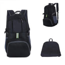 35L Light Foldable Outdoor Sports Backpack Camping Hiking Travel Bag - Black