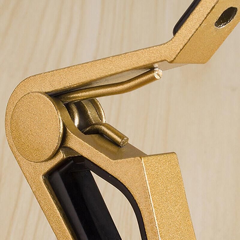Premium Alloy Capo Quick Change Trigger Clamp For Guitar Banjo Ukulele Mandolin - Black
