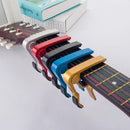 Premium Alloy Capo Quick Change Trigger Clamp For Guitar Banjo Ukulele Mandolin - Yellow
