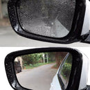 2Pcs Fog Anti-Glare Car Rearview Mirror Trim Film Cover Rainproof Accessories Au