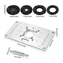 Woodworking Tools Router Table Flip Board Insert Plate for Trimming Machine Use