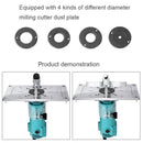 Woodworking Tools Router Table Flip Board Insert Plate for Trimming Machine Use