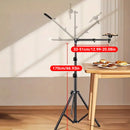 2.2m Adjustable Overhead Shooting Stand For Phone Camera DSLR Video Live Use