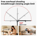 2.2m Adjustable Overhead Shooting Stand For Phone Camera DSLR Video Live Use