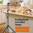 2.2m Adjustable Overhead Shooting Stand For Phone Camera DSLR Video Live Use