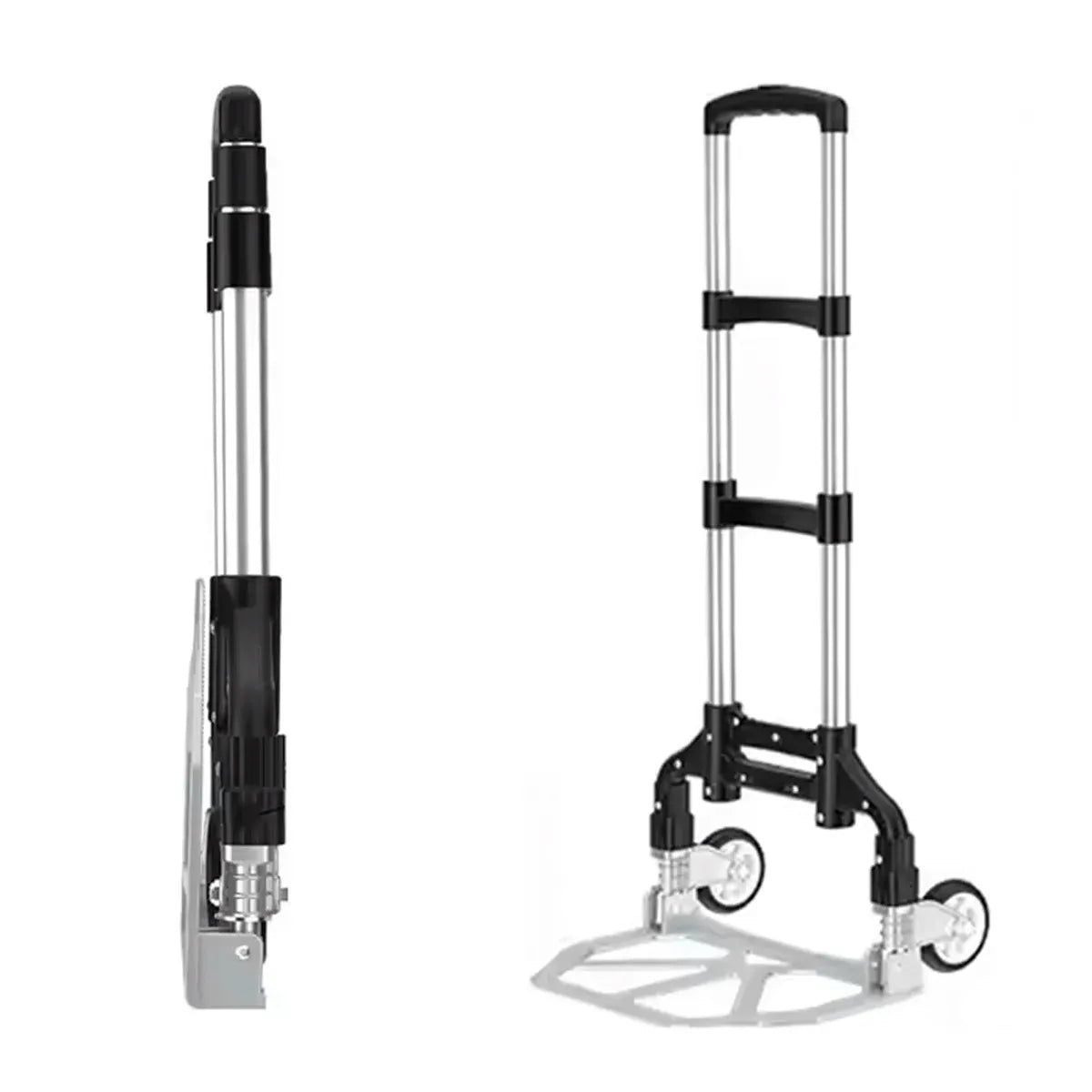 Folding Hand Trolley Cart Heavy Duty Utility Truck Portable Pull Wagon Trailer