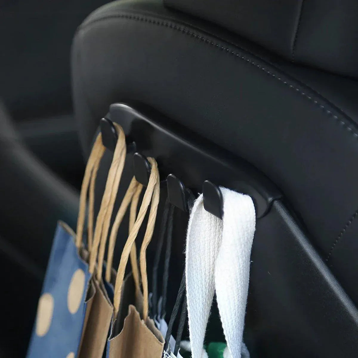2pcs Hook Hangers for Tesla Model 3 Y Front Row Storage Backrest Organizer