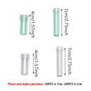 100/200PCS Flower Fresh Keeping Tube Floral Bouquet Nutrition Water Care Supply - 1.8*4cm - Transparent 200PCS