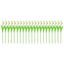 20PCS Real Touch Artificial Tulip Bouquet Fake Flowers for Home Wedding Decor - White