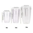 Blender Cups 32OZ 24OZ 18OZ Replacement Accessories Juicer Ice Crushing Blades - 18oz