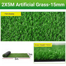 Artificial Grass Turf Roll 2m x 5m (10sqm), 15mm Pile, Green, 1 Roll