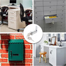 1/5/10pcs File Cabinet Drawer Milk Box Swivel Lock Small Round Security Lock - 20mm-10PCS