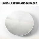 Ceramic Manual Turntable Aluminium Alloy Revolving Stand Double-Sided