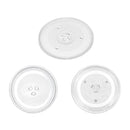 Microwave Glass Turntable Replacement Plate Y Type Coupler Fit in 3 Sizes - 245mm
