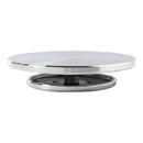 Ceramic Manual Turntable Aluminium Alloy Revolving Stand Double-Sided