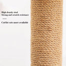 2pcs Sisal Cat Scratching Post Climbing Frame Replacement Pole for Cats Activity - 20cm