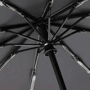 Automatic Folding UV Protection Umbrella Unisex Dual Purpose Rain Sun Umbrella - Blue