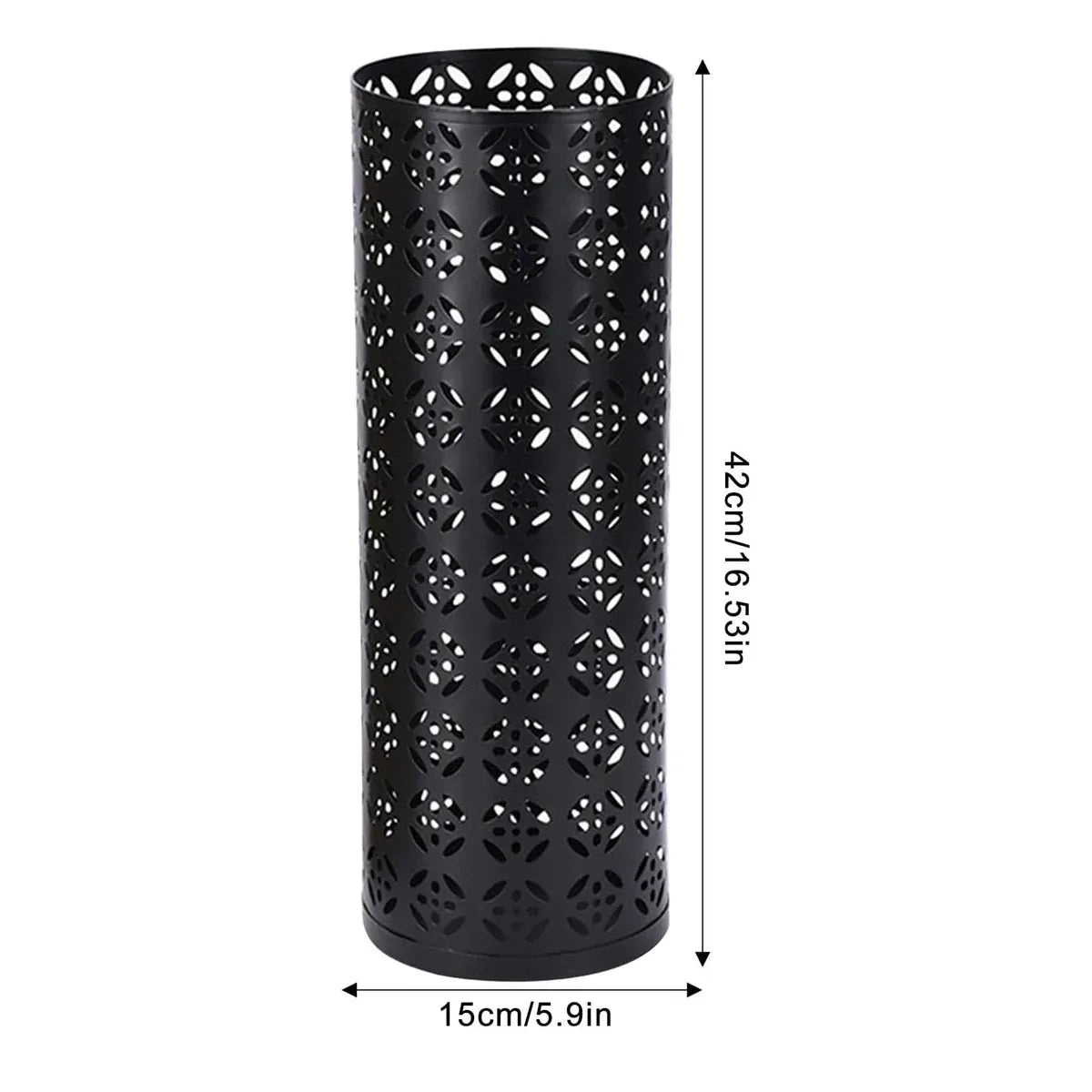 Multifunctional Metal Flower Storage Bucket Umbrella Holder Rack Home Decor