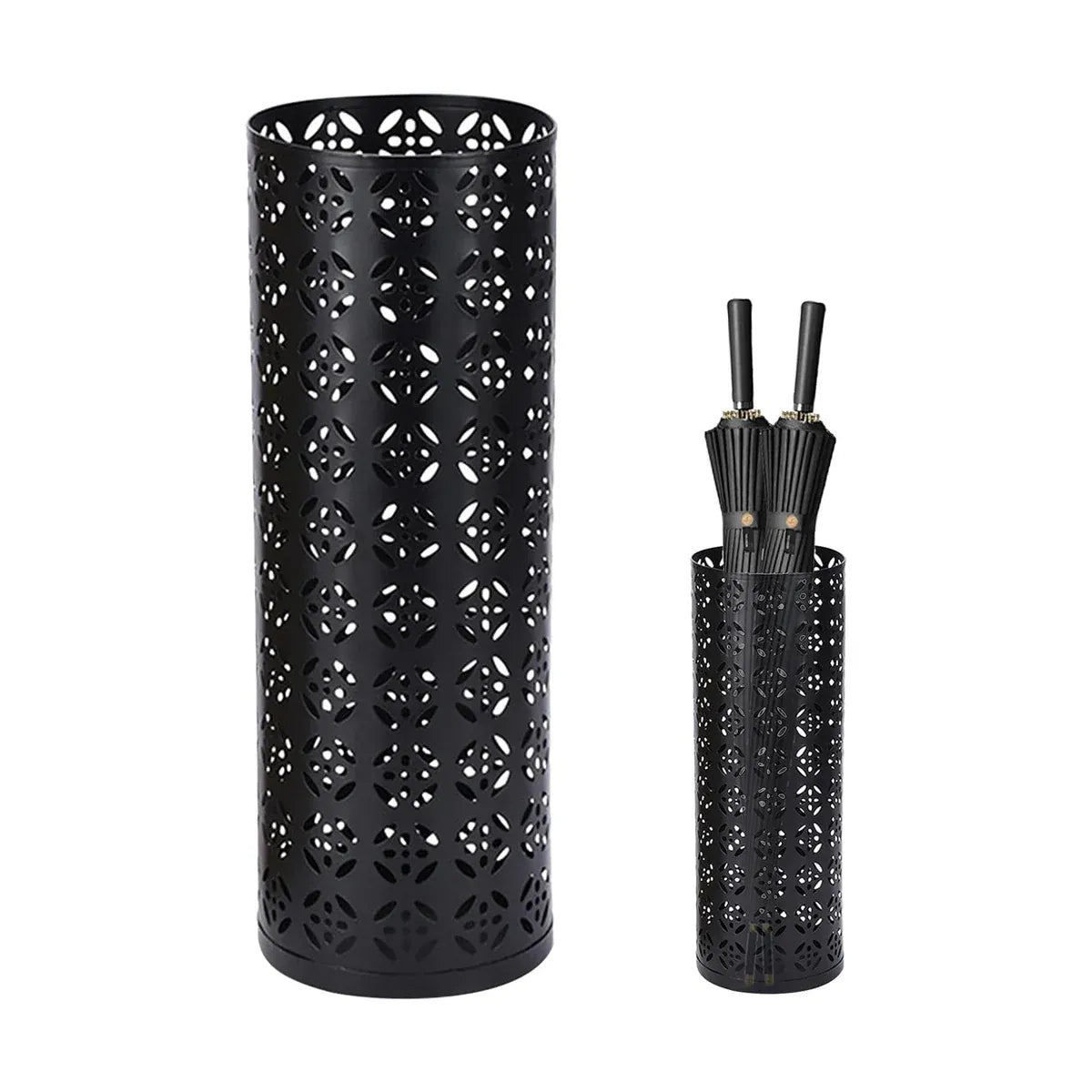 Multifunctional Metal Flower Storage Bucket Umbrella Holder Rack Home Decor