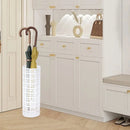 Metal Umbrella Stand Multifunctional Storage Bucket Lobby Organizer Flower Tube