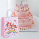 20PCS Unicorn Treat Paper Bags Candy Favour Boxes for Birthday Party 8x14cm